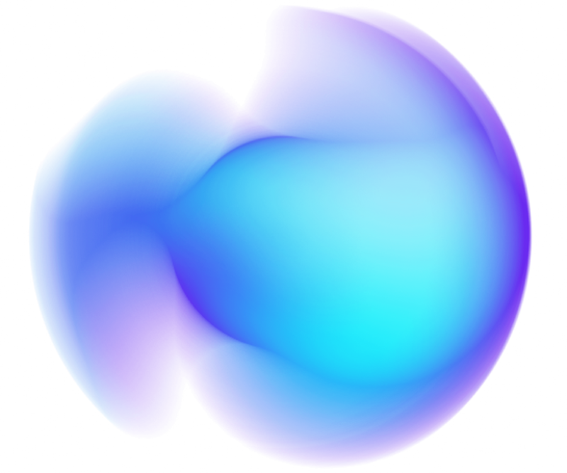 abstract gradient blur circle blue